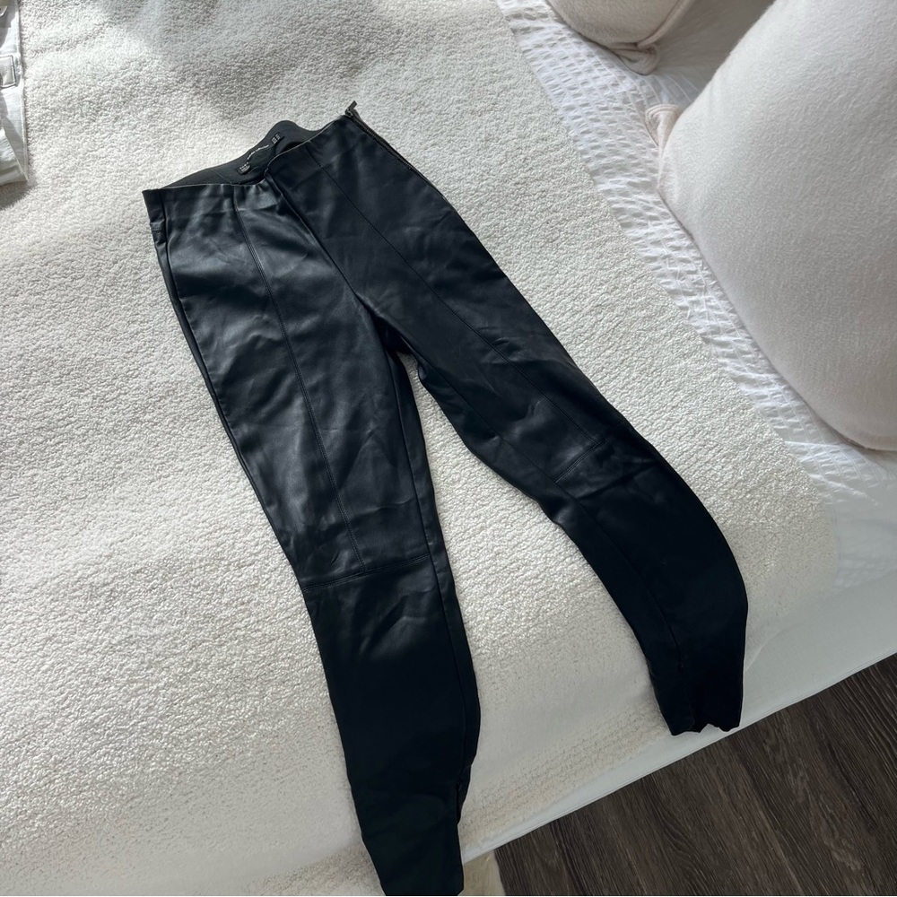 Zara Leather Leggings